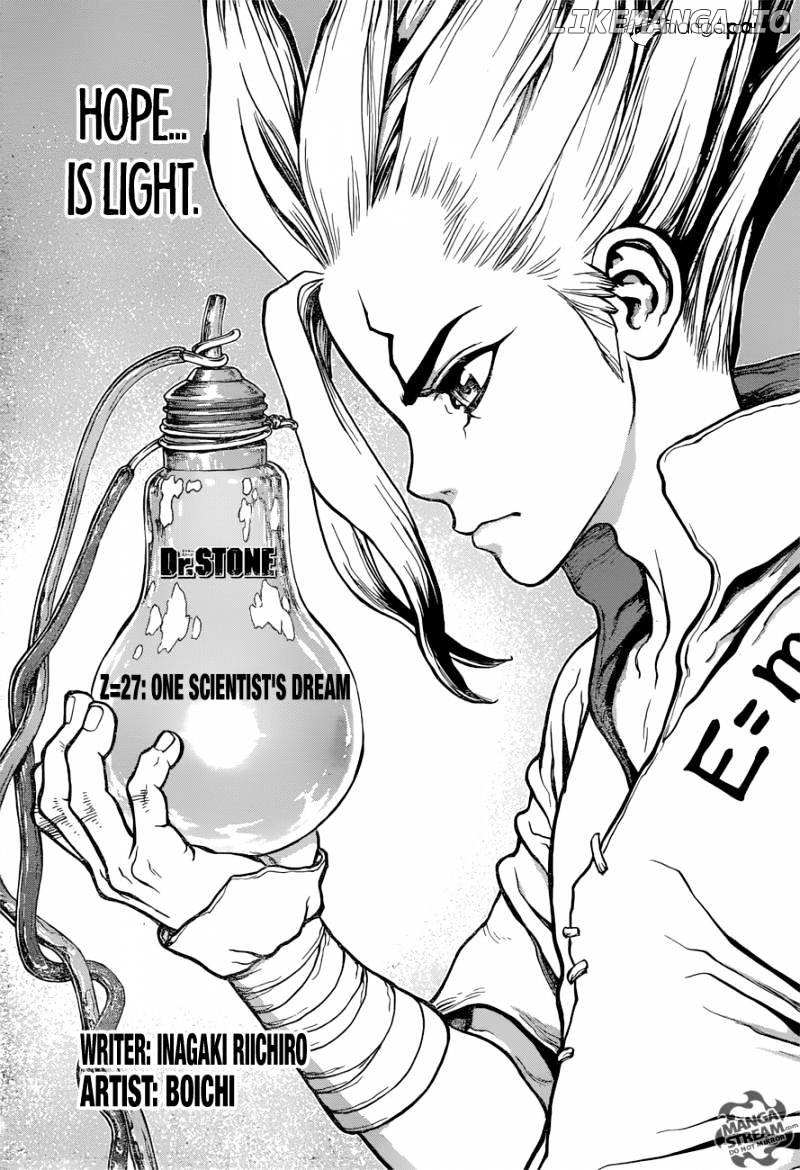 Dr.Stone Chapter 27 image 02